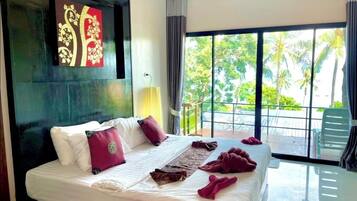Sea View Room | In-room safe, desk, rollaway beds, free WiFi