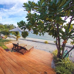 Honeymoon Beach Front Bungalow | 1 bedroom, premium bedding, minibar, in-room safe