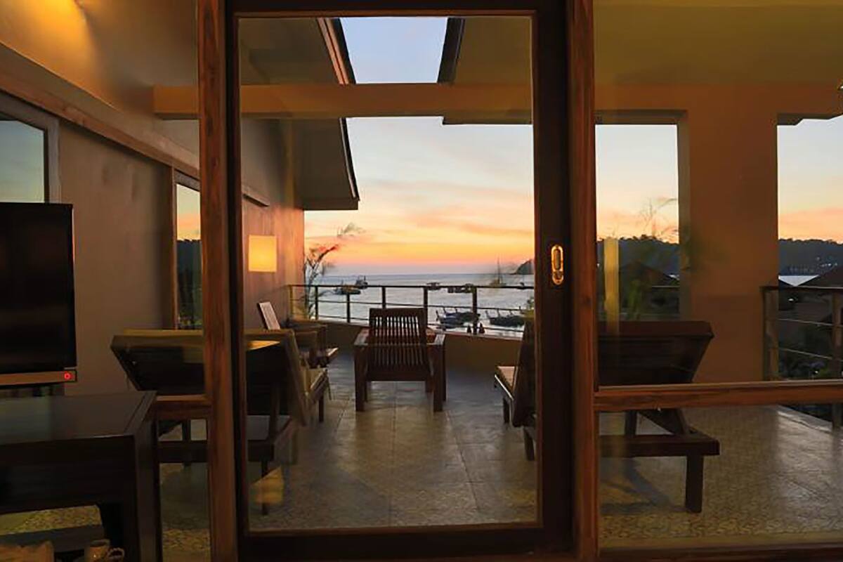 family suite, 2 bedrooms, non smoking, sea view | view from room