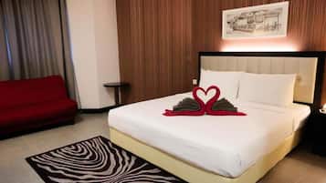 1 bedroom, minibar, in-room safe, desk