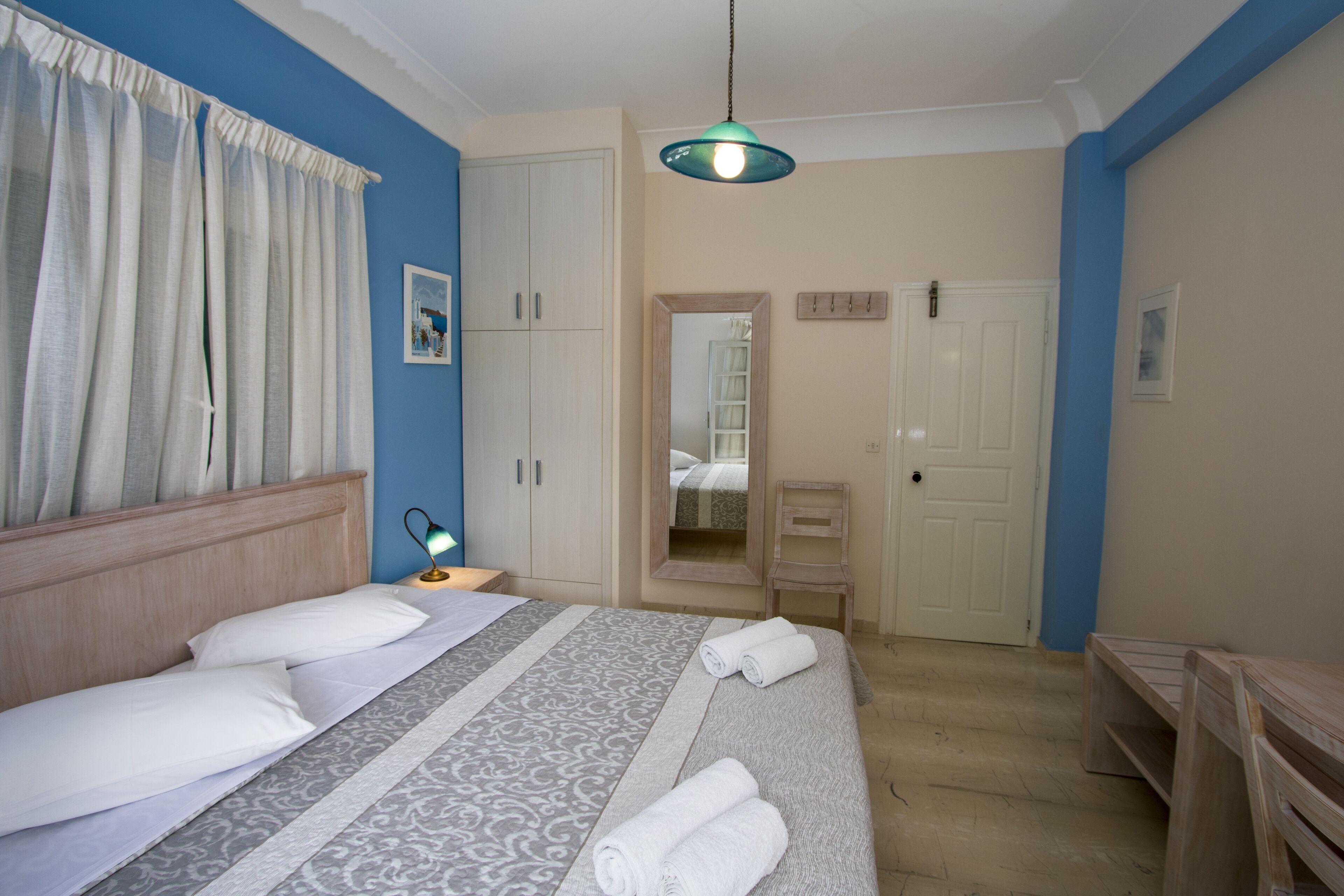 Desk, iron/ironing board, free WiFi, bed sheets