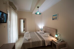 Desk, iron/ironing board, free WiFi, bed sheets