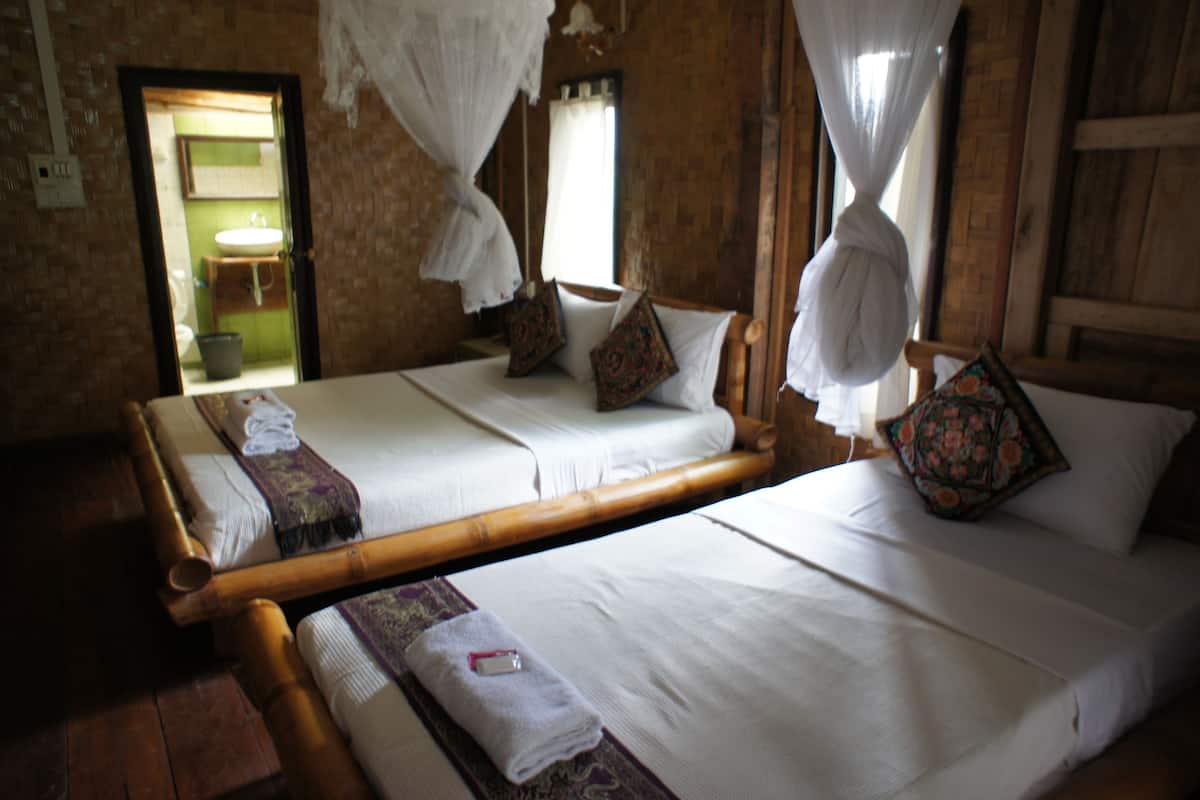 Villa, vistas al jardín (5 persons - Fan Room) | Caja fuerte, escritorio, wifi gratis y ropa de cama
