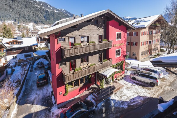 Fassade der Unterkunft