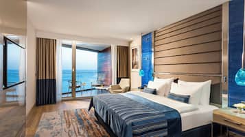 Suite junior, 1 cama de matrimonio grande | Ropa de cama de alta calidad y edredones de plumas