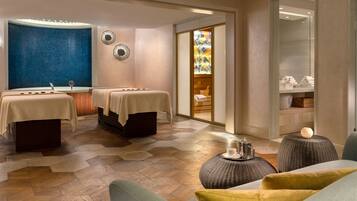 Couples treatment room(s), sauna, steam room, Turkish bath/hammam