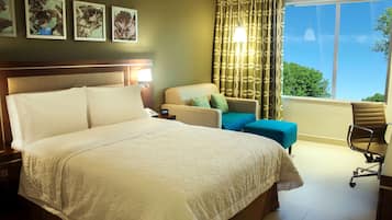 Premium bedding, in-room safe, desk, blackout curtains