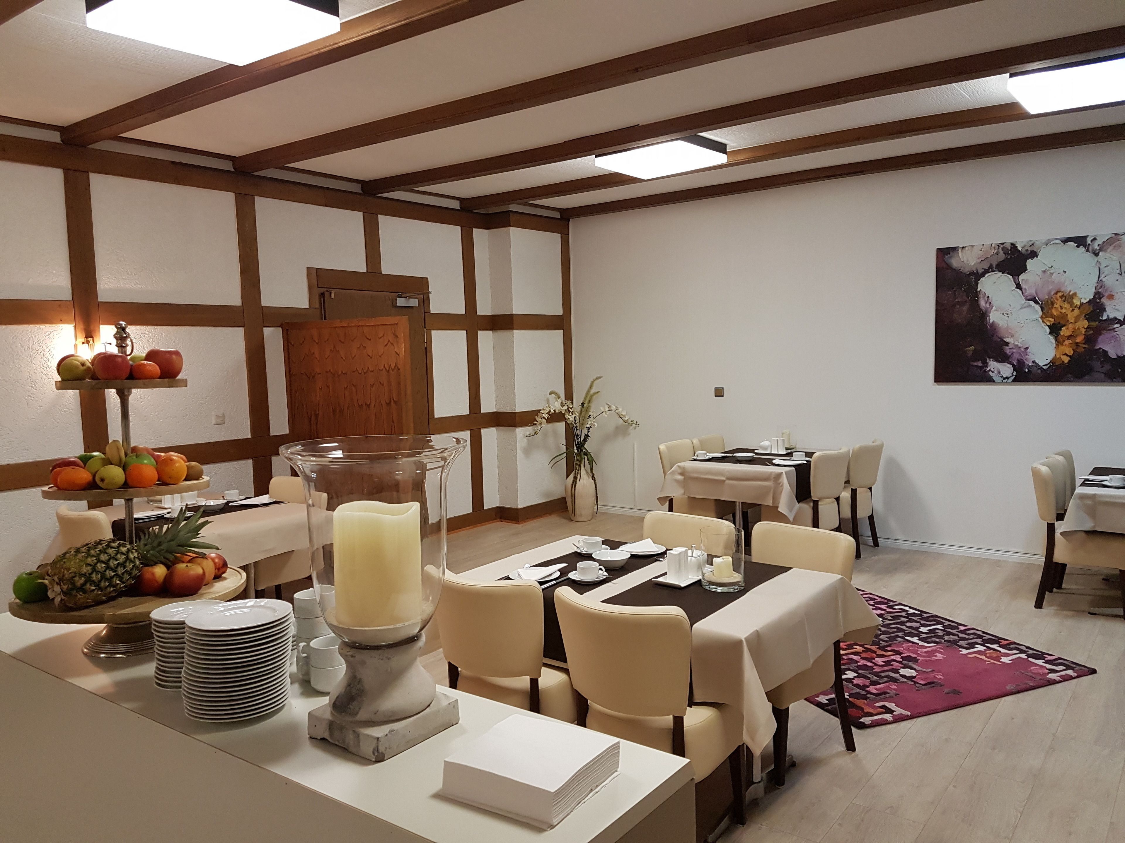 daily buffet breakfast (eur 10 per person)