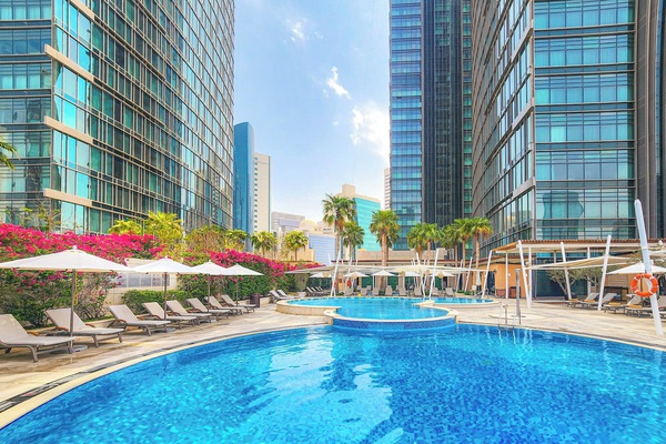 3 outdoor pools, open 6:00 AM to 9:00 PM, pool cabanas (surcharge)