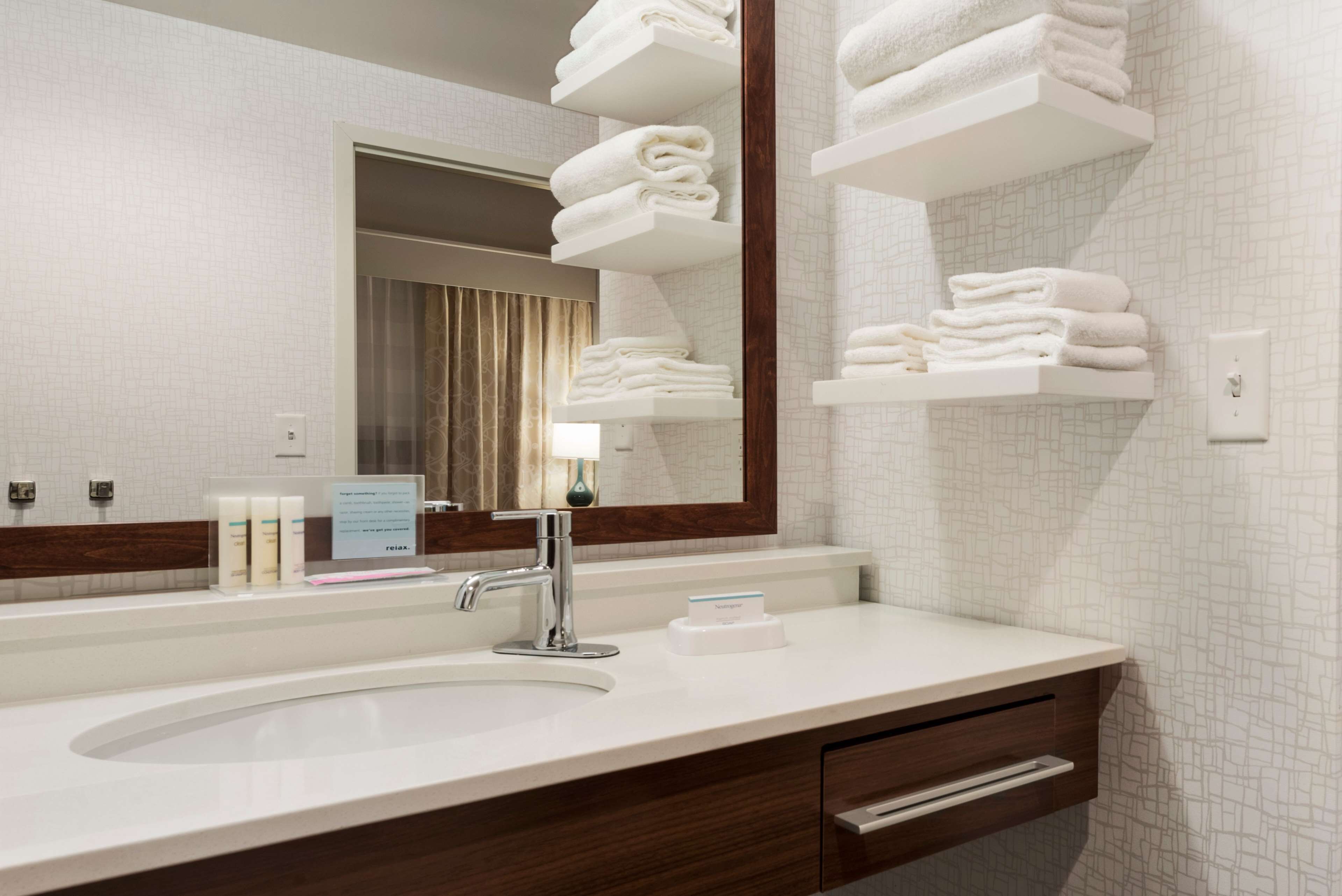 free toiletries, hair dryer, towels, soap