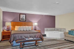 Individually decorated, desk, laptop workspace, blackout drapes