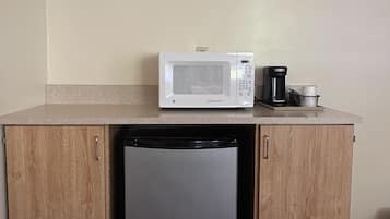 Pillowtop beds, blackout drapes, iron/ironing board, free WiFi