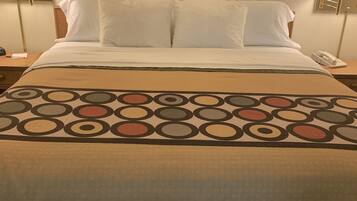 Standard Suite, 1 King Bed (Efficiency one King bed) | Pillowtop beds, blackout drapes, iron/ironing board, free WiFi