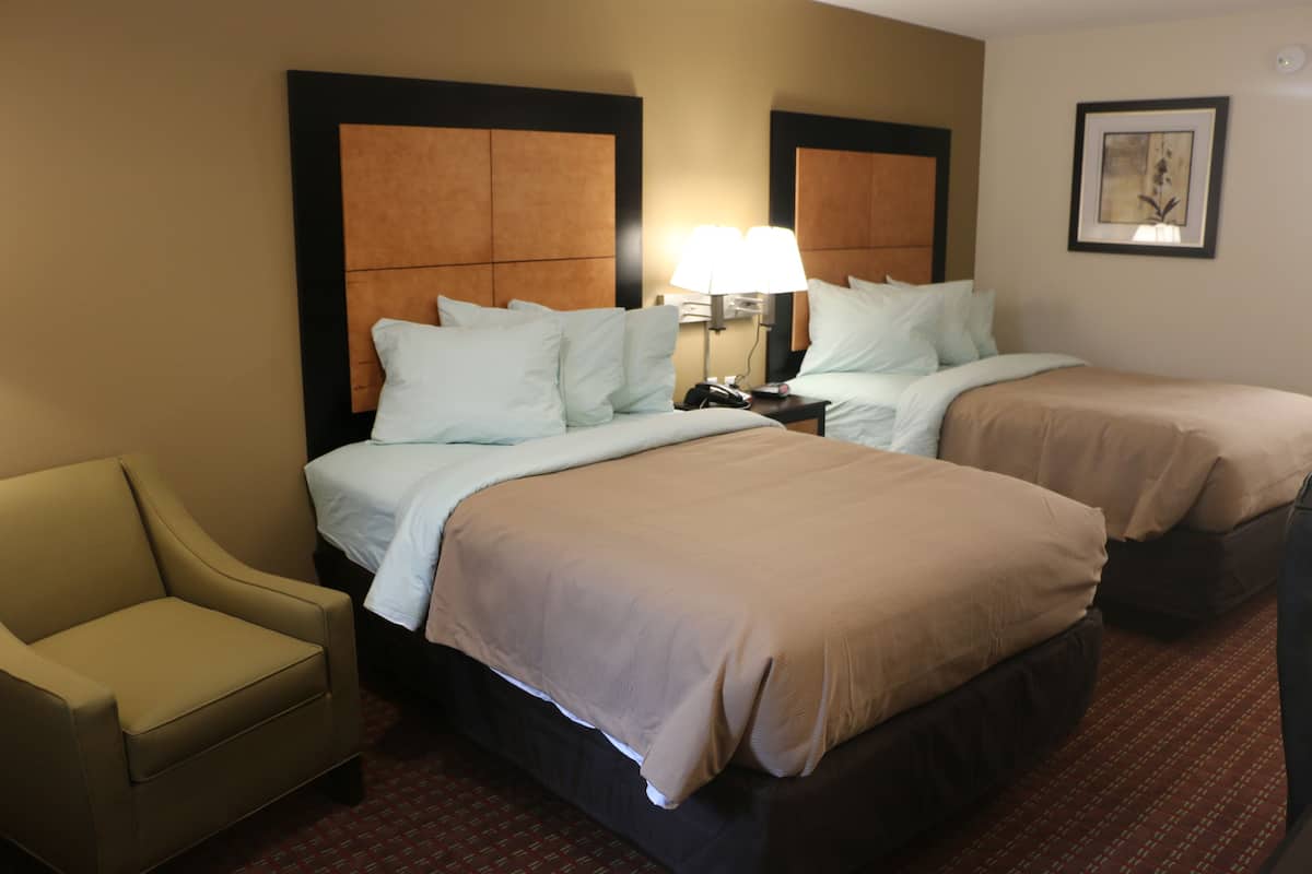 Standard Double Room, 2 Queen Beds | Premium bedding, in-room safe, desk, soundproofing