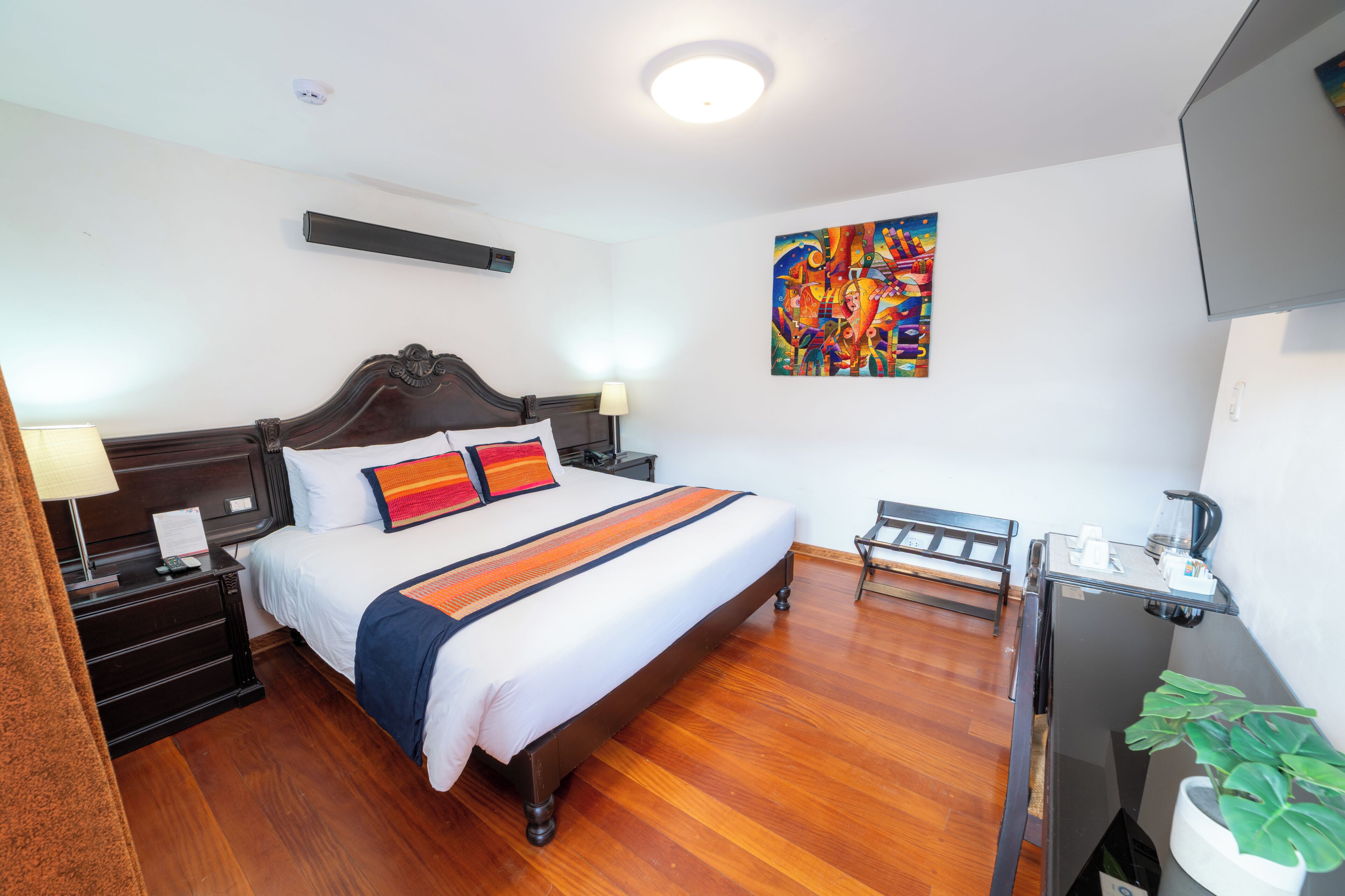 Habitación doble superior | Ropa de cama de alta calidad y edredón 