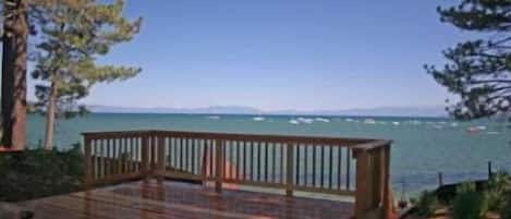 Uitzicht vanuit accommodatie