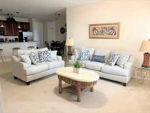 Traditional Apartment, 3 Bedrooms | Living area - Universal Studio's Area Apt by CozyKey (Orlando)