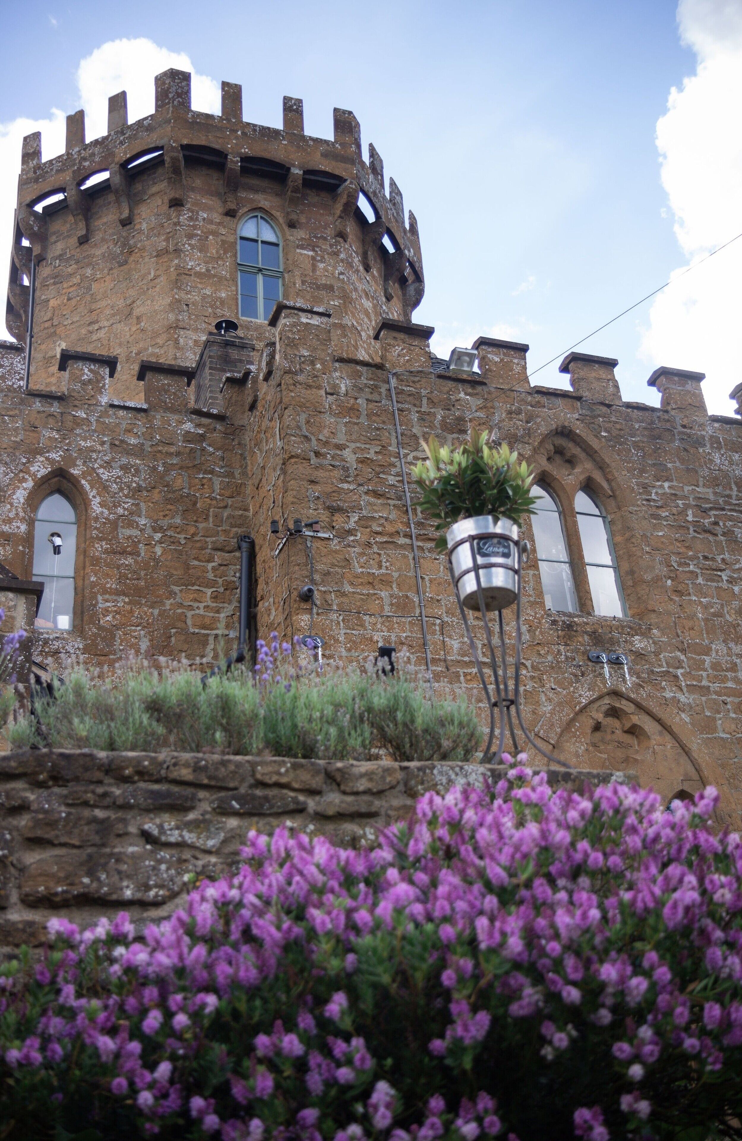 Façana frontal de l'allotjament