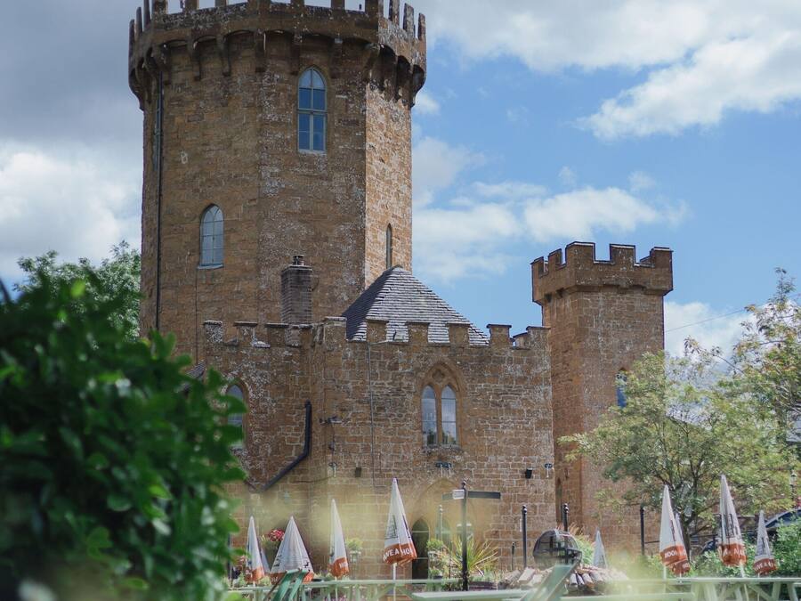 Overnatningsstedets facade