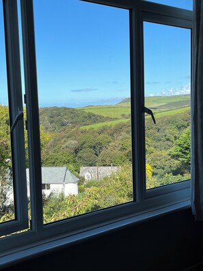 Dobbeltrom, hageutsikt (Charlotte) | Hageutsikt