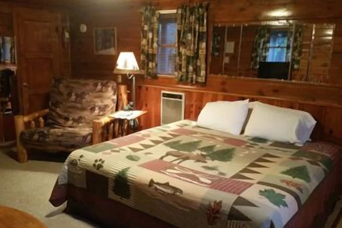 Studio - 1 kingsize-säng (Cabin 1) | 1 sovrum, memory foam-madrasser, ljudisolering och gratis wi-fi