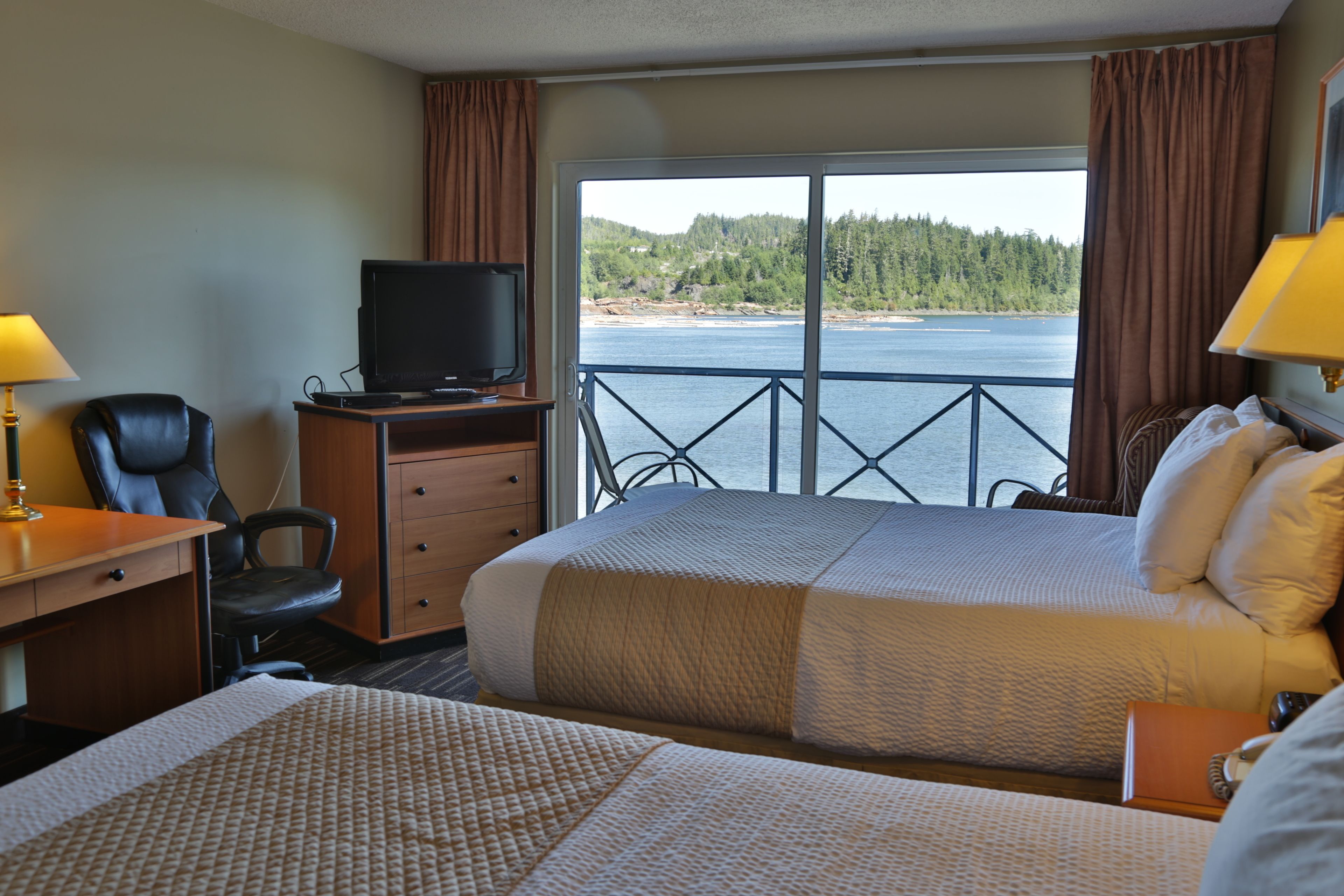 standard room, 2 queen beds, ocean view | 1 bedroom, hypo-allergenic bedding, minibar, individually decorated