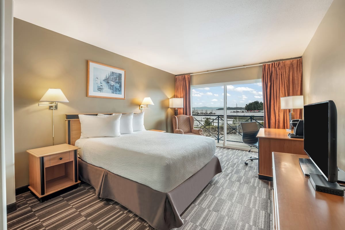 Premium bedding, minibar, desk, blackout curtains