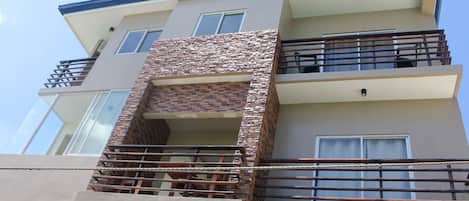 Fassade der Unterkunft