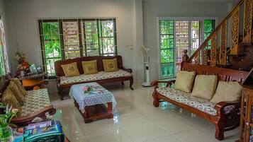 Lobby sitting area