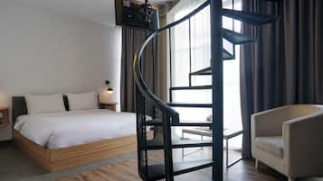 Urban Duplex | 1 間睡房、免費 Wi-Fi、床單