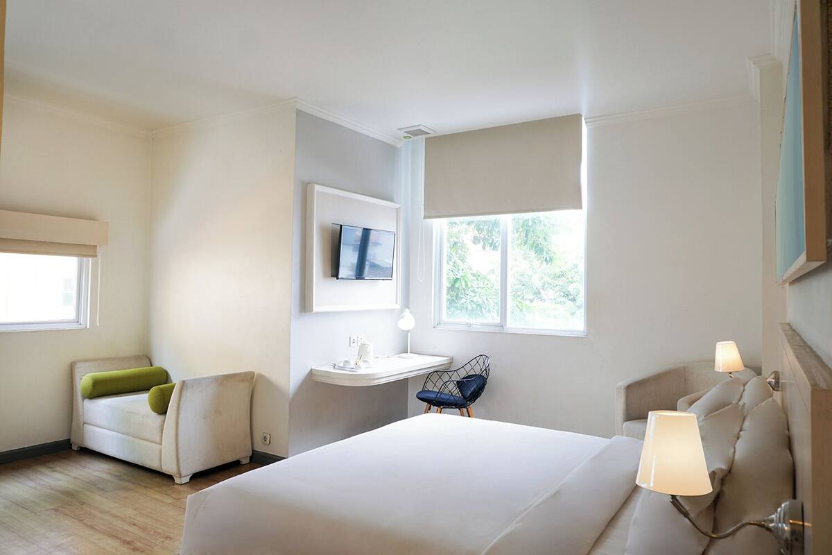 Urban Premier Room | Wi-Fi ฟรี, ผ้าปูที่นอน
