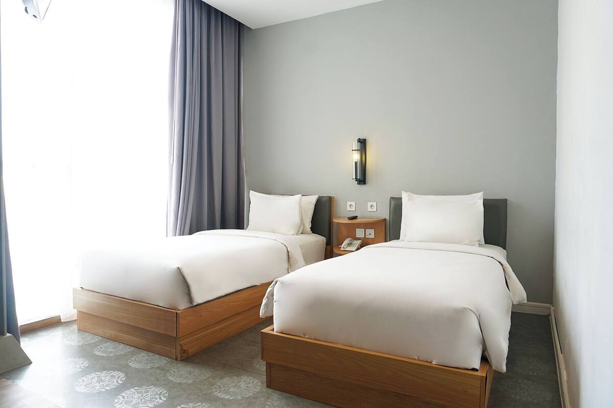 Urban Family Duplex Room | Wi-Fi ฟรี, ผ้าปูที่นอน