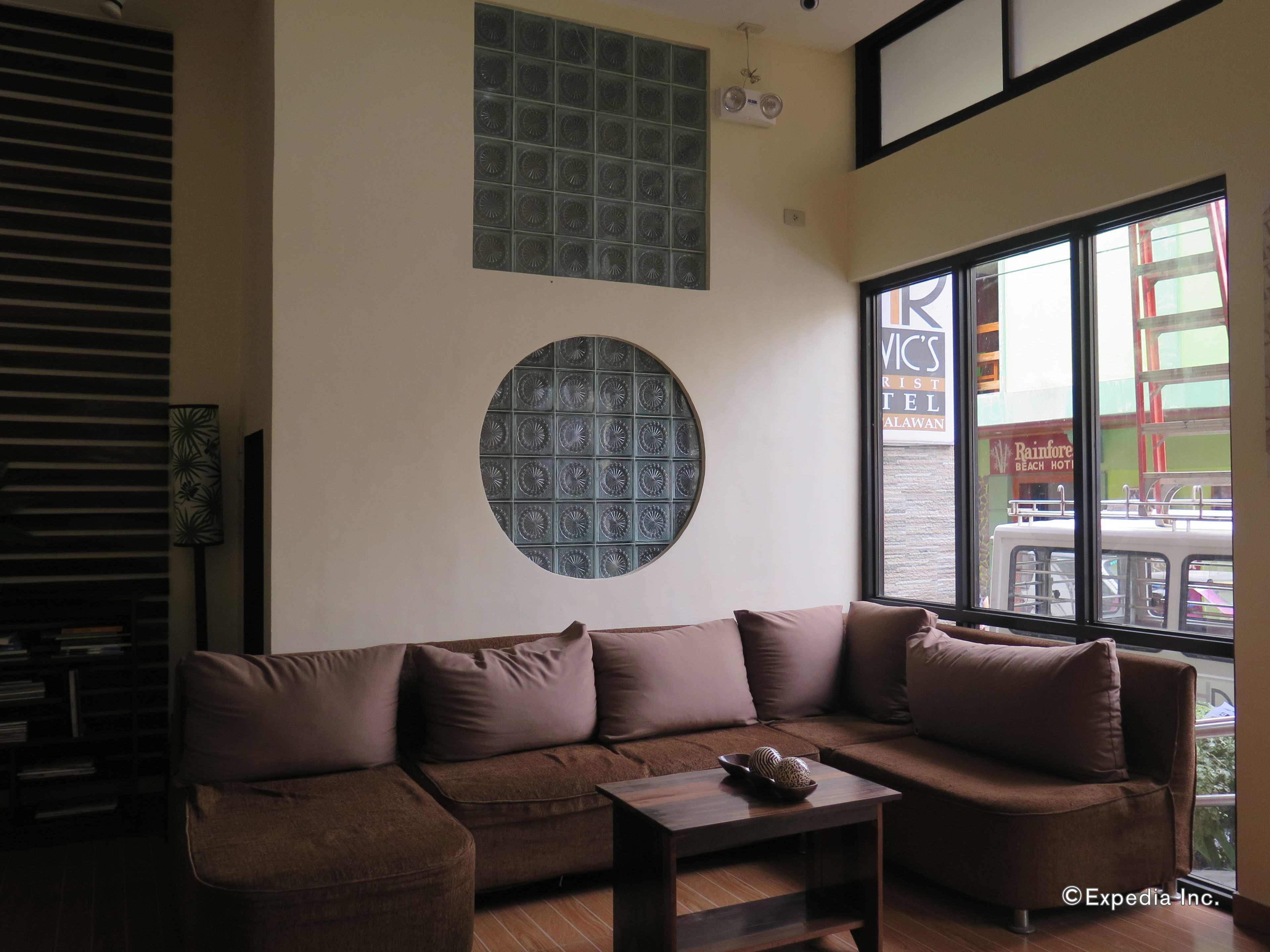 Zona de estar del vestíbulo