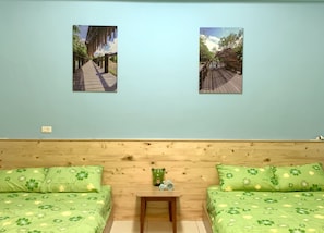 Family Suite | Premium bedding, laptop workspace, blackout drapes, soundproofing - Meitai B&B (Taitung)