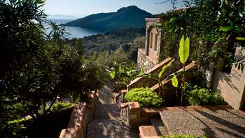 Blick von der Unterkunft