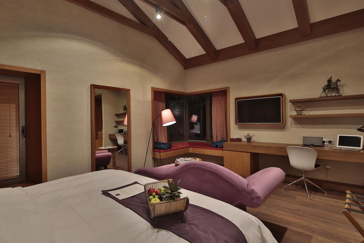 Kamer | Lakens van Egyptisch katoen, luxe beddengoed, donsdekens, een minibar
