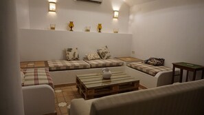 Sala de estar en el lobby