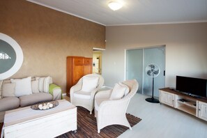 Upstairs Sea Facing Apartment  | 1 bedroom, in-room safe, desk, blackout drapes