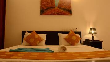 In-room safe, desk, soundproofing, free cots/infant beds