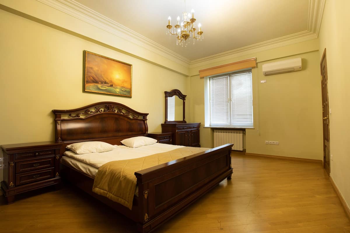 Appartement, 2 slaapkamers, balkon | Lakens van Egyptisch katoen, luxe beddengoed, een minibar