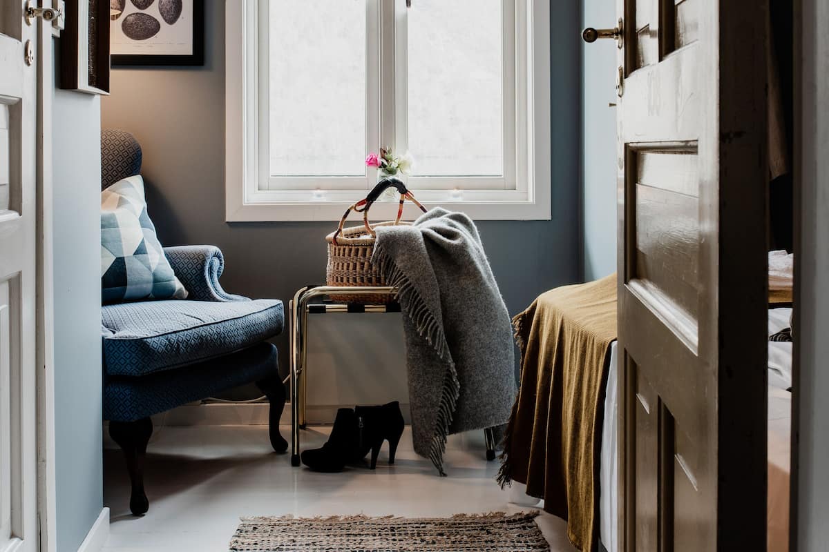 room, 1 single bed (fjord view) | 1 bedroom, free wifi, bed sheets