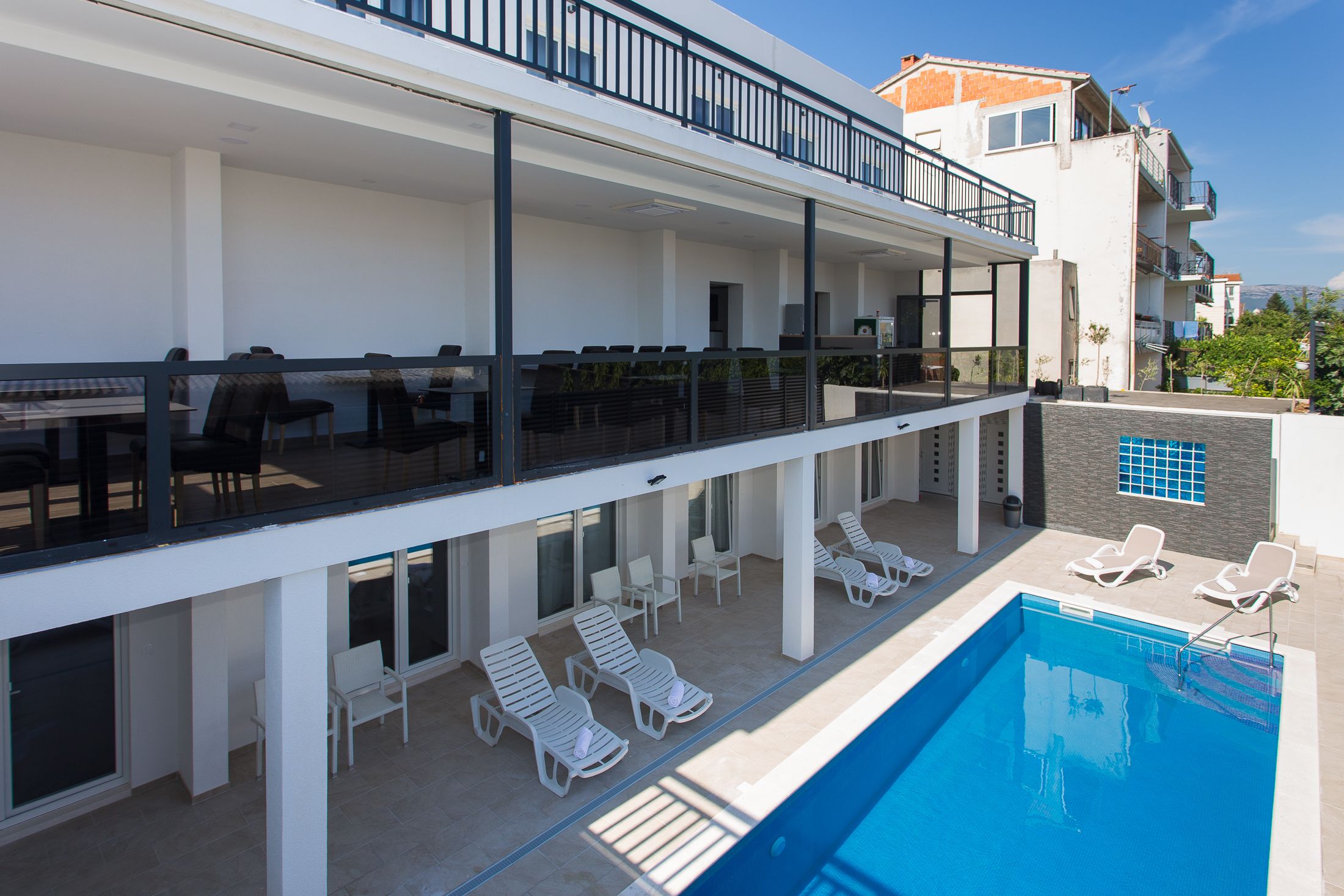 Seasonal outdoor pool