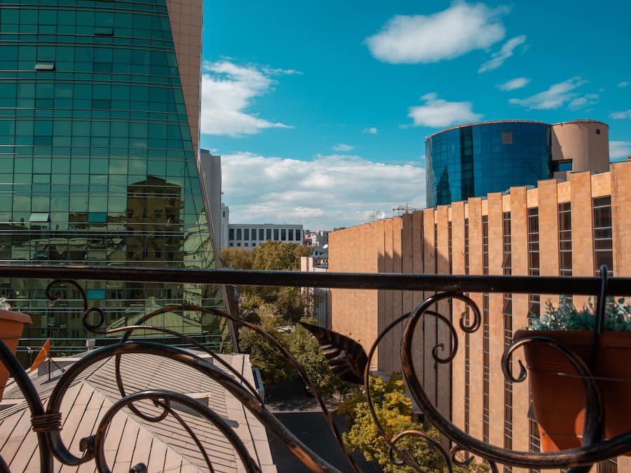 Vista desde la propiedad