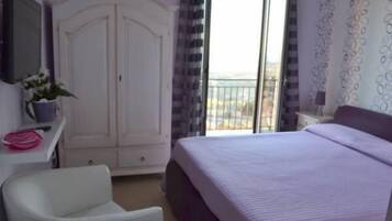 Panoramic Double Room, 1 Double Bed, Private Bathroom, Ocean View | Minibar, free cots/infant beds, free WiFi