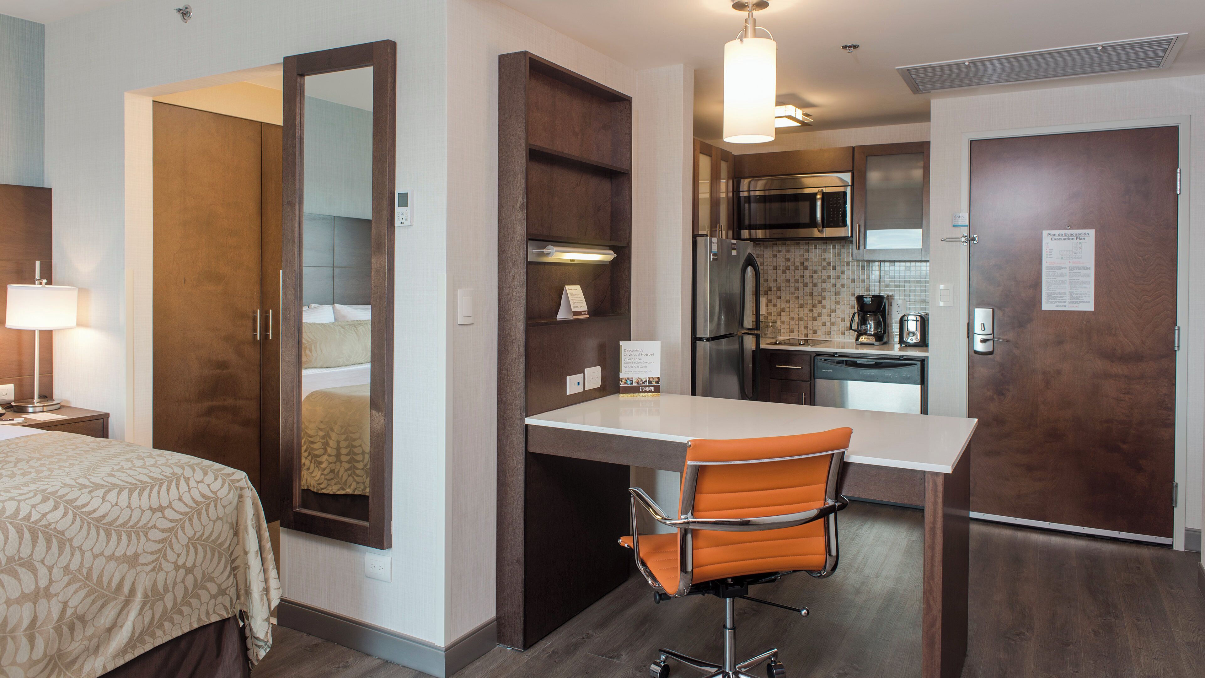 Studio Suite, Kitchen, Mountain View | In-room safe, desk, blackout drapes, soundproofing