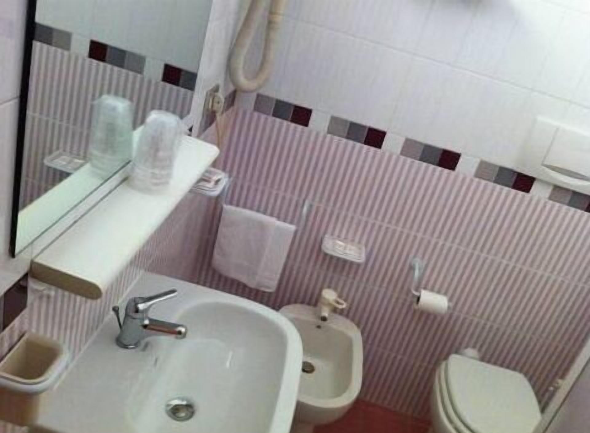 double or twin room, 1 double or 2 single beds | bathroom | shower, free toiletries, hair dryer, slippers