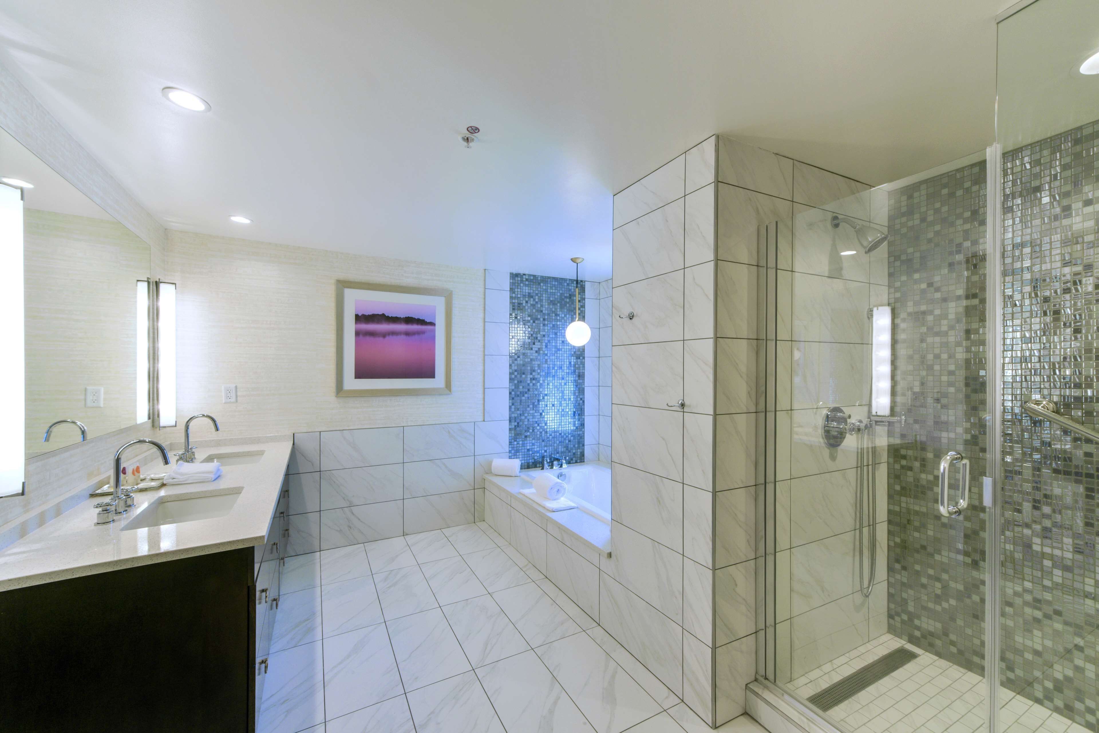 Suite, 1 King Bed (Bridal) | Bathroom | Designer toiletries, hair dryer, towels