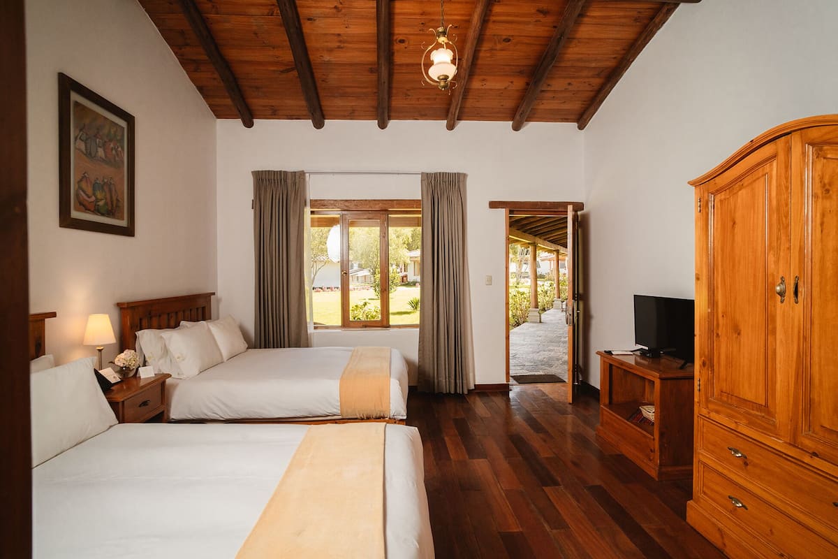 Traditional Room, 2 Double Beds | 1 bedroom, desk, laptop workspace, free WiFi