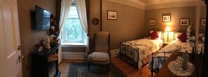 Individually decorated, individually furnished, blackout drapes