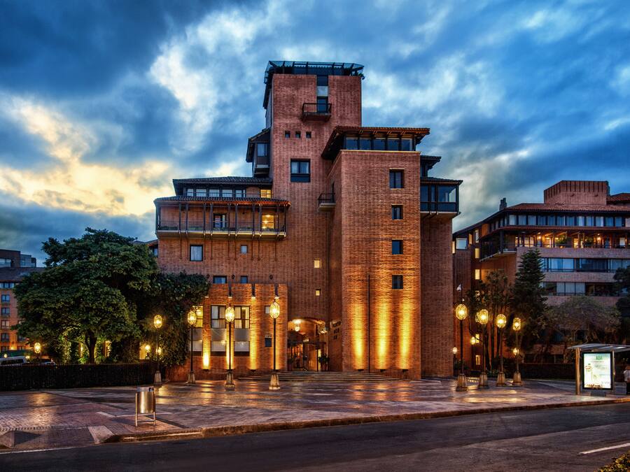 Front of property – evening/night